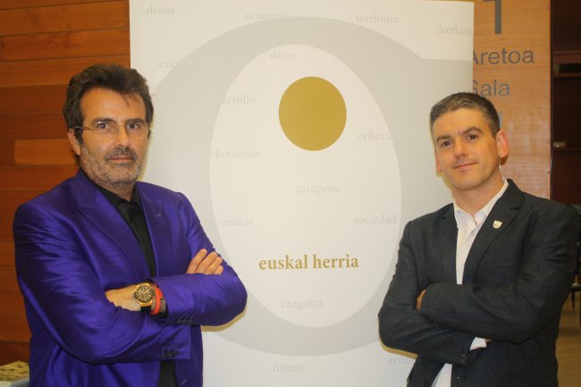 Xavier Sala i Martin eta Imanol Esnaola